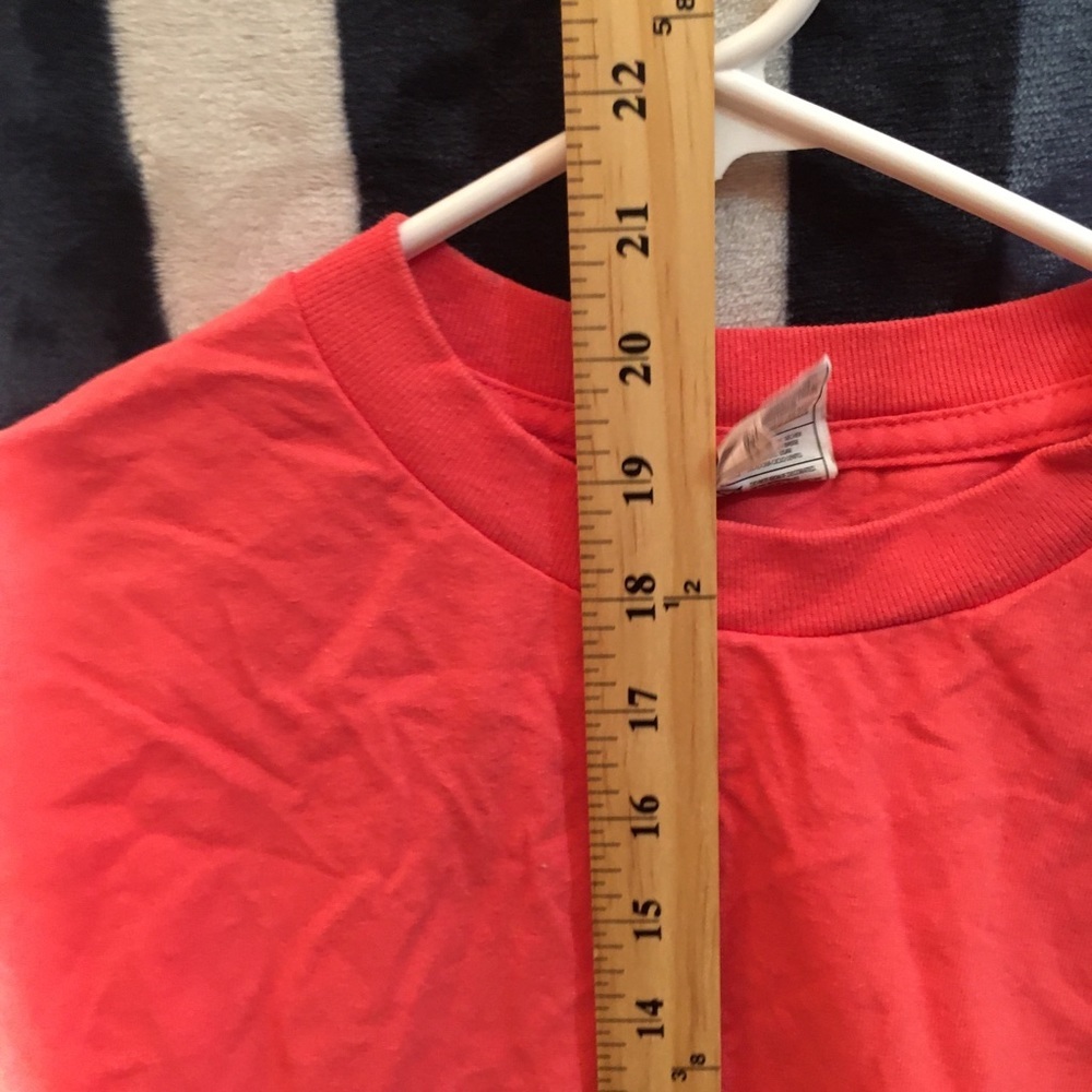 Alstyle Active Pink Unique Designed Women’s Top - Size Small - Picture 5 of 6